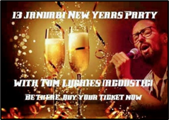 Poster New Years Party with Tom Luchies.JPG